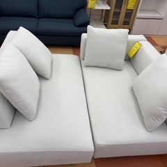 ドリーム尾浜店】☆ジモティー割あり☆3Pソファー GY ※多少のへたり