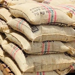 コーヒー麻袋の画像