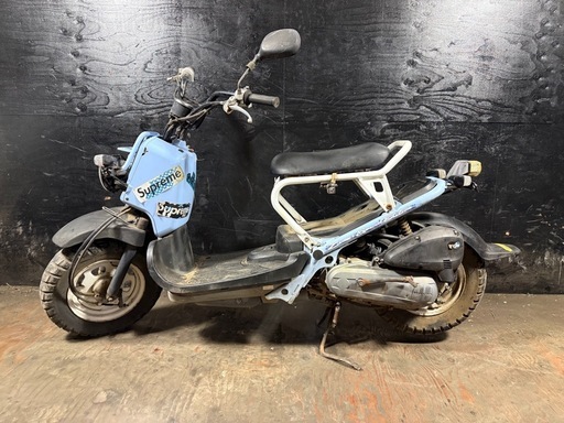 ★支払総額6.5万円★関東圏内即日配送可能！ 全車走行テスト済み！ ホンダ ズーマー 水色 AF58 人気のズーマー！ 4スト！ 集中キー！ 社外テール！おしゃれなカラー！