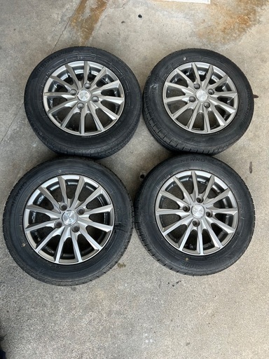ブリヂストン　155/65R13 バリ山