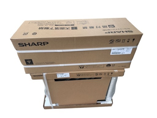 新品未開封品 シャープ/SHARP ルームエアコン【AY-T22DM W】ホワイト 2025年 DMシリーズ 単相100V プラズマク