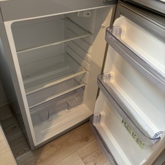 【0円】SHARP 冷蔵庫 118L SJ-H12W-S｜引き取り限定の画像