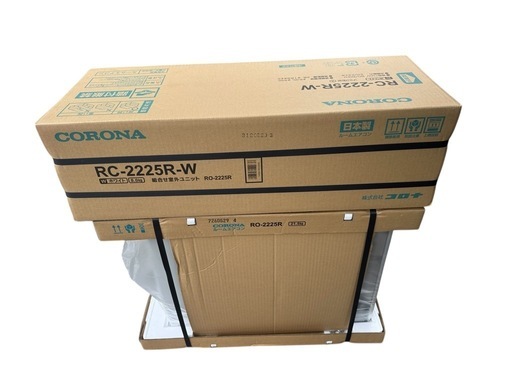 新品未開封　コロナ CORONA エアコン ReLaLa ホワイト 主に6畳用 RC-2225R(W) 冷房専用 定価42000円