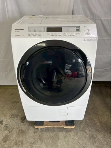 【成約済み】④【1年保証/分解洗浄】Panasonic洗濯機 NA-VX800BL 2021年