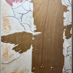美術制作向け 大型木製パネル 175cm×123cm×2枚 再利用可能の画像