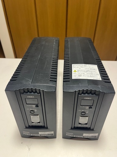OMRON UPS BY50S無停電電源装置2台