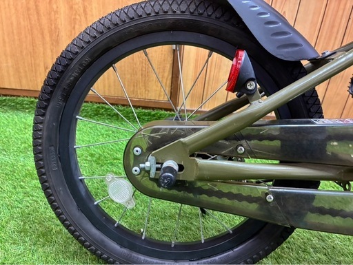 16インチ キッズバイク TEMPERATE 幼児用自転車 カゴ付き 美品