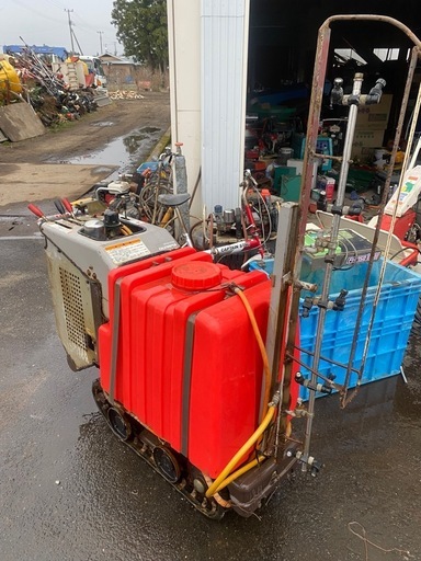 オリンピア　自走式クローラ　噴霧機　動噴　散布機　RP30ーH130 動作確認OK 