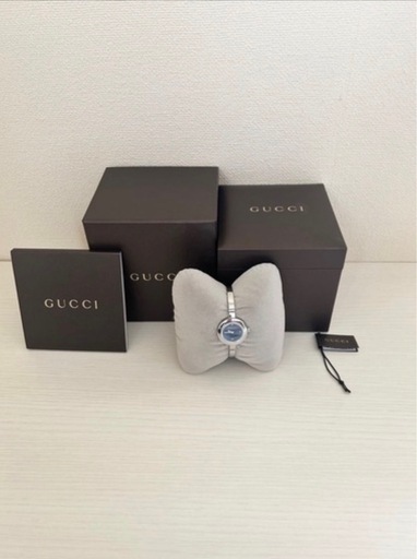 ?GUCCI? 4Pダイヤ?腕時計　YA105547/105　ハイブランド　シンプル　
箱と説明書付き✨