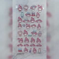 サンリオ第一弾 ボンボンドロップシール / マイメロディ