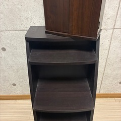モダン仏壇・専用台セット（扉留め具に一部難あり）八王子市の画像