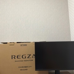 REGZA ゲーミングモニター　ps5対応　の画像