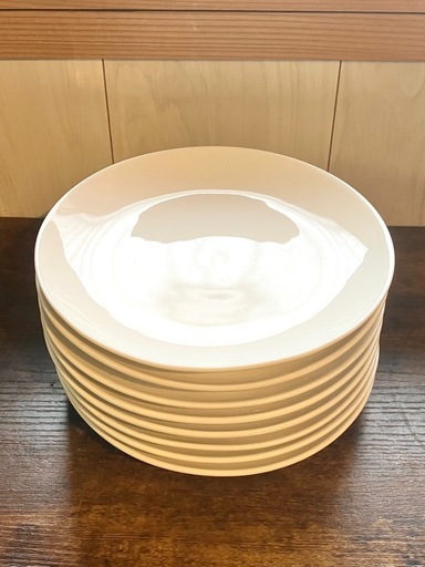 未使用品カインズプレート8枚 (AIHO※プロフ必読) 千葉の食器《プレート 
