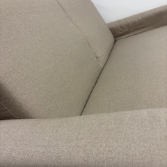 【美品】2.5人掛けソファ ベージュ ナチュラル 北欧風 の画像