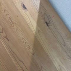 [譲る方決まりました]木の折りたたみテーブルの画像