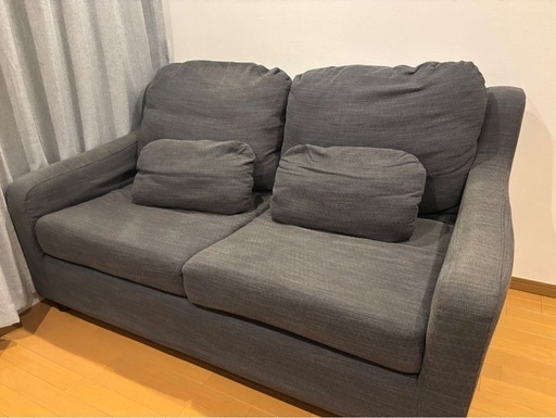 ★IKEA ソファー VINLIDEN（ヴィンリーデン）3人掛け／グレー系★