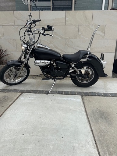 マグナ50 実働　タンク塗り替え　エンジン積み替え　ボアアップ80cc
