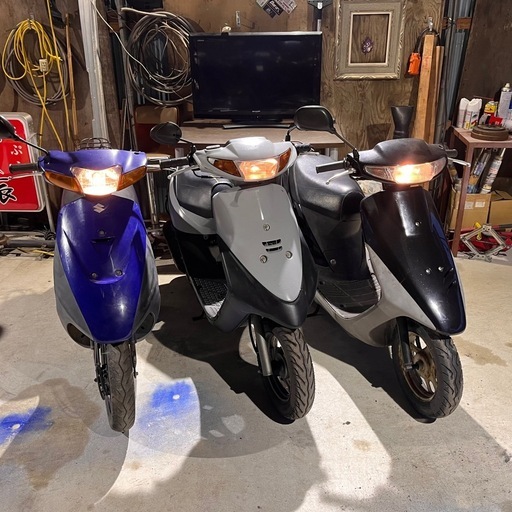 2ストスクーター3台セット