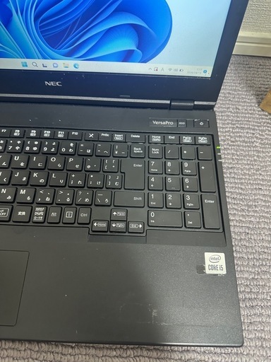 NEC VersaPro PC-VKT16XZG9 i5代10世代　メモリ16GB SSD128GB+HDD500GB