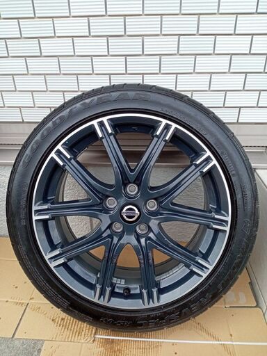 【格安】日産ジューク　ニスモの純正アルミホイール＆グッドイヤー eagle revspec rs-02　4本セット