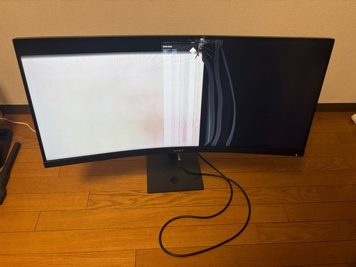 【ジャンク】HP OMEN 34c 165Hz WQHDウルトラワイドモニター