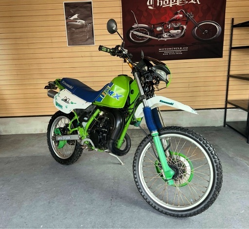 カワサキ　KMX125 実働　旧車　実働✅　　滋賀県