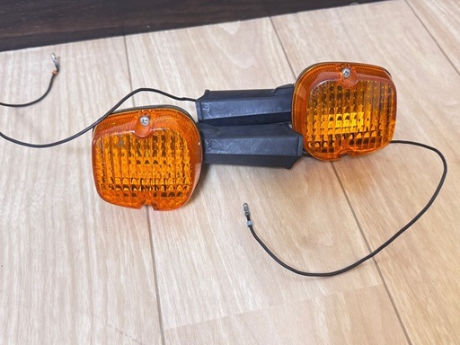 ホーク3純正ウィンカー左右 ペア 可動品 当時物
