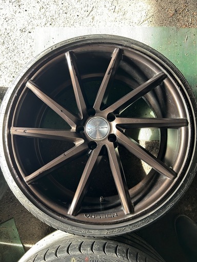 vossen cvt 20in 5×112 9j10.5j アウディ等