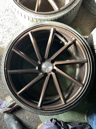 vossen cvt 20in 5×112 9j10.5j アウディ等