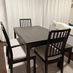 IKEA エーケダーレン　チェア　４脚セットの画像