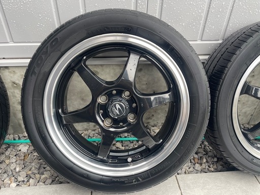 BADX S-HOLD   15インチ　4Hタイヤホイールセット