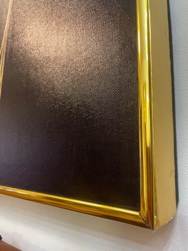 1枚フレームレス120×80キャンパス   、3DアートGOLD金箔使用