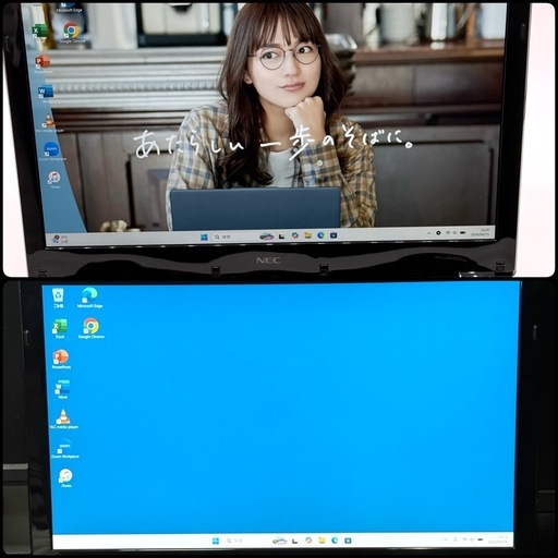【ご予約済み】⭐️Windows11⭐️Office2024⭐️NEC 準美品 ノートパソコン Core i7搭載 メモリ16GB 新品SSD512 Blu-rayドライブ FHD バッテリー優秀