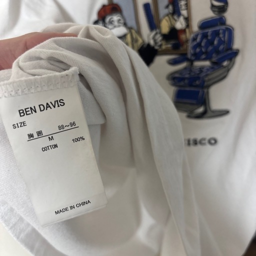 BEN DAVISのサンフランシスコTシャツ