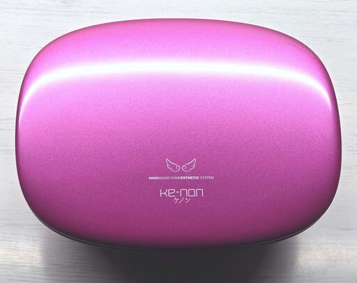 使用僅少】脱毛器 ケノン Ke-non Ver 6.2 眉毛脱毛器付 ピンクゴールド 
