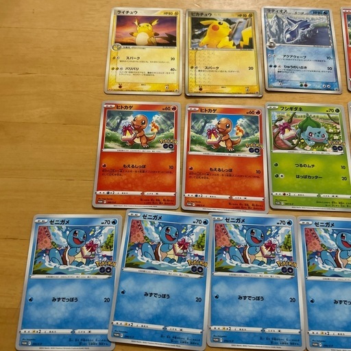 ポケモンカード　プロモカード　 ラティオス　ピカチュウ　ライチュウ　ゼニガメ　ヒトカゲ　フシギダネ