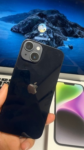 iPhone 14 128GB ミッドナイト  ✅ 値段は少し相談してもいいです。✅