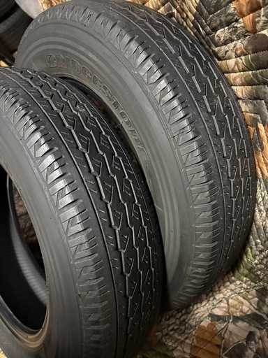 ⑦165/80R14 中古タイヤ2本