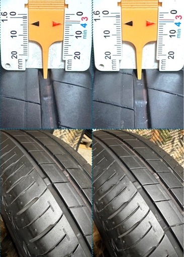 「商談中」⑨155/70R13 中古タイヤ2本