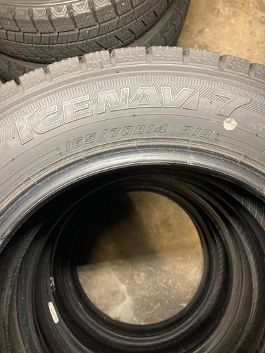 【良品】165/70R14 スタッドレス　グッドイヤー　ナビ7