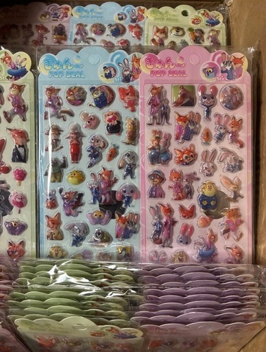 ズートピアシールまとめ売り