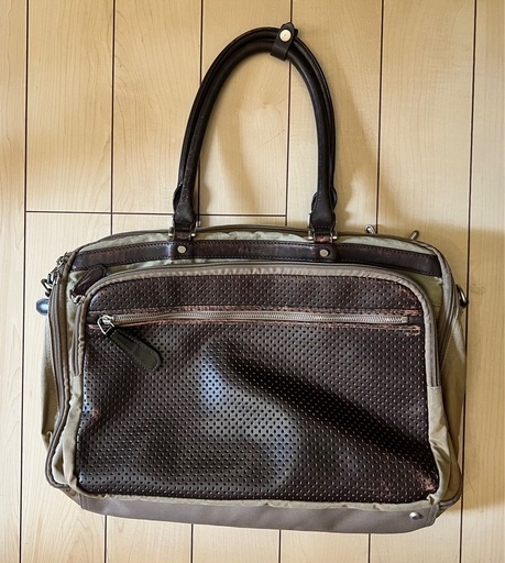ポールスミス　ビジネスバッグ メンズ　paulsmith　ブリーフケース レディース　ポール・スミス　メンズ　レディース　出張　2WAY ナイロン・牛革　ビジネスバッグ