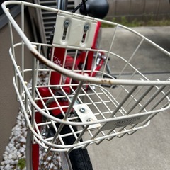 子供　自転車　キッズ　赤　レッド　あさひ自転車の画像