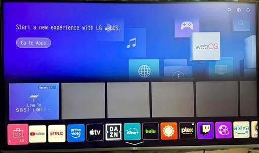 LG 55 LCD TV 55UN8100PJA IPS Panel TruMotion 120 テレビ