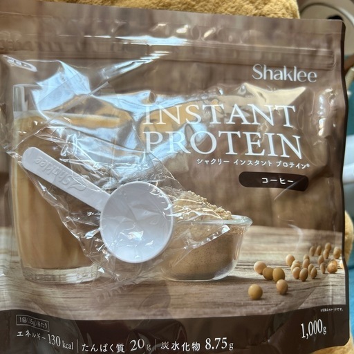 新品未使用　シヤクリーインスタントプロテインコーヒー