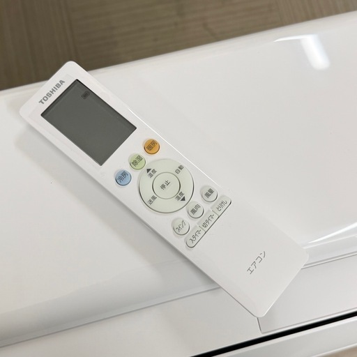 【超美品‼️】東芝 2024年製 6畳用エアコン  やわらかドライ セルフクリーン機能 100V/2.2kw