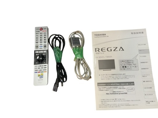 TOSHIBA（東芝） REGZA 液晶テレビ 型番：40V31 40インチ 2018年製