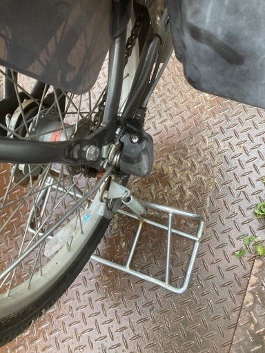 丸石　子供乗せ自転車