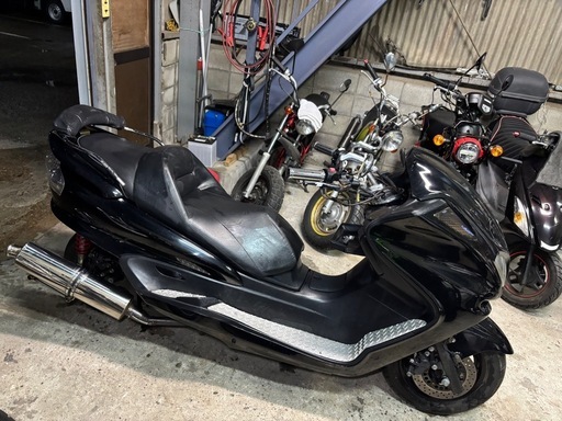 【YAMAHA マジェスティ】SG03 実働　大人カスタム　ブラック
