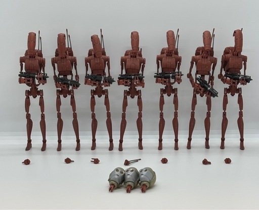 S.H.Figuarts スターウォーズ バトルドロイド　7体セット